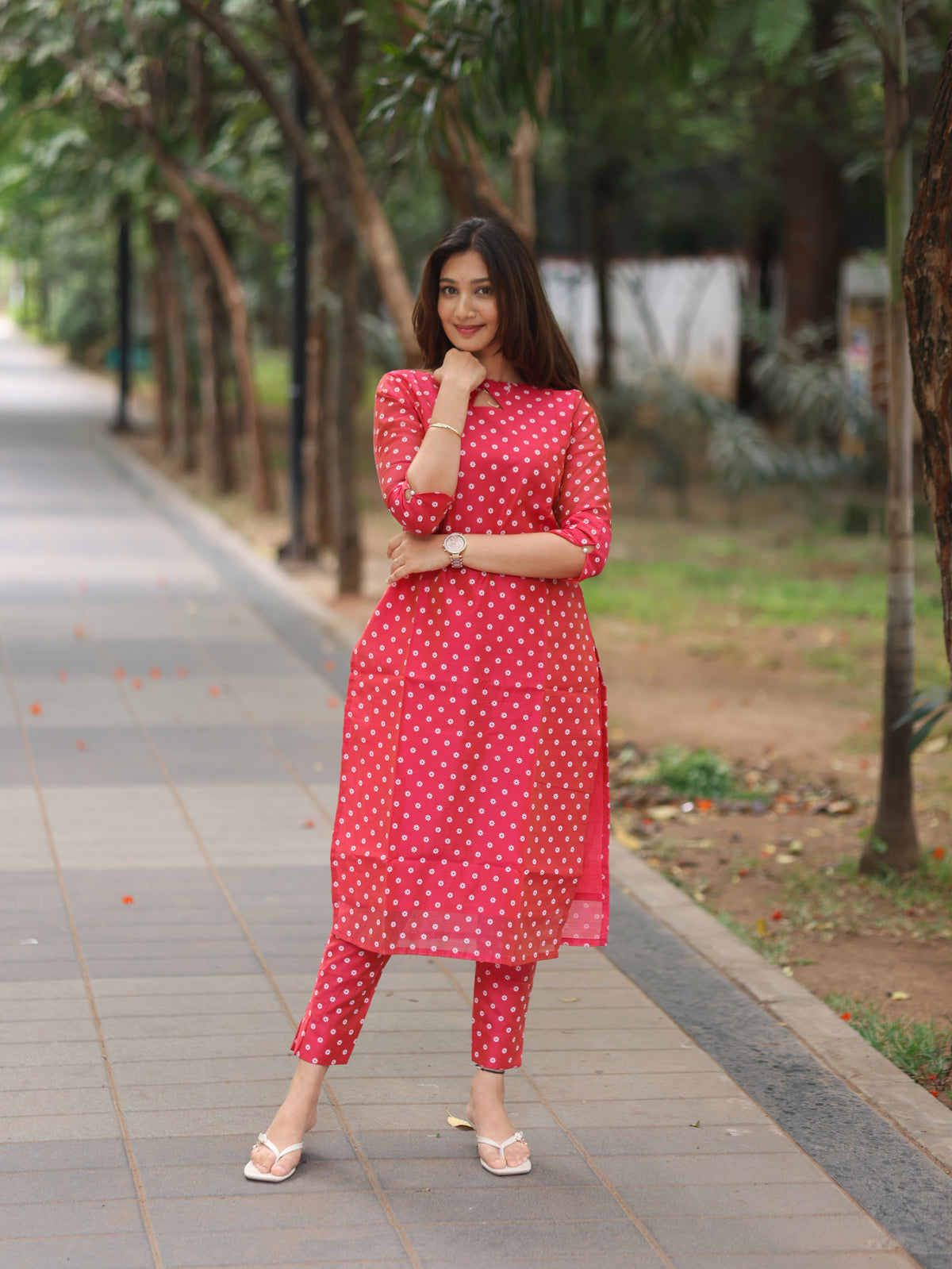 Cherry Blush Top & Pant Set