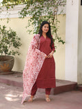 Mocha Maple Salwar Suit