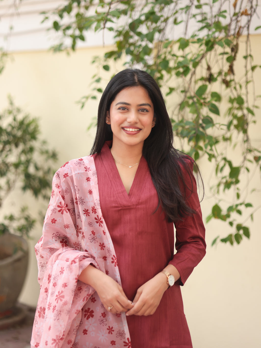 Mocha Maple Salwar Suit