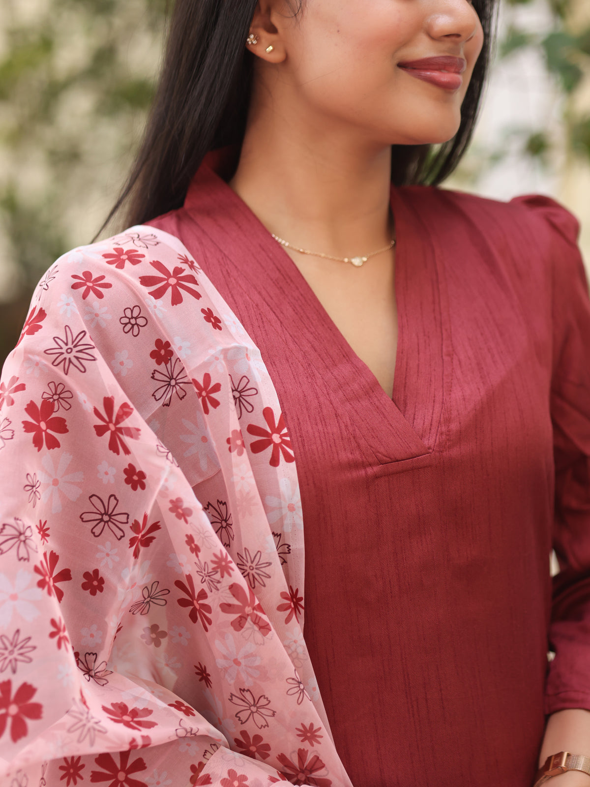 Mocha Maple Salwar Suit