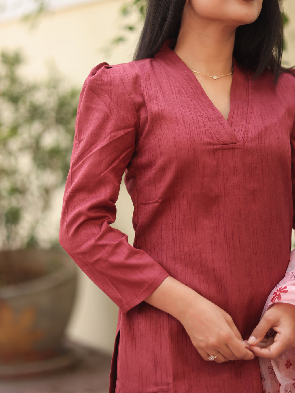Mocha Maple Salwar Suit