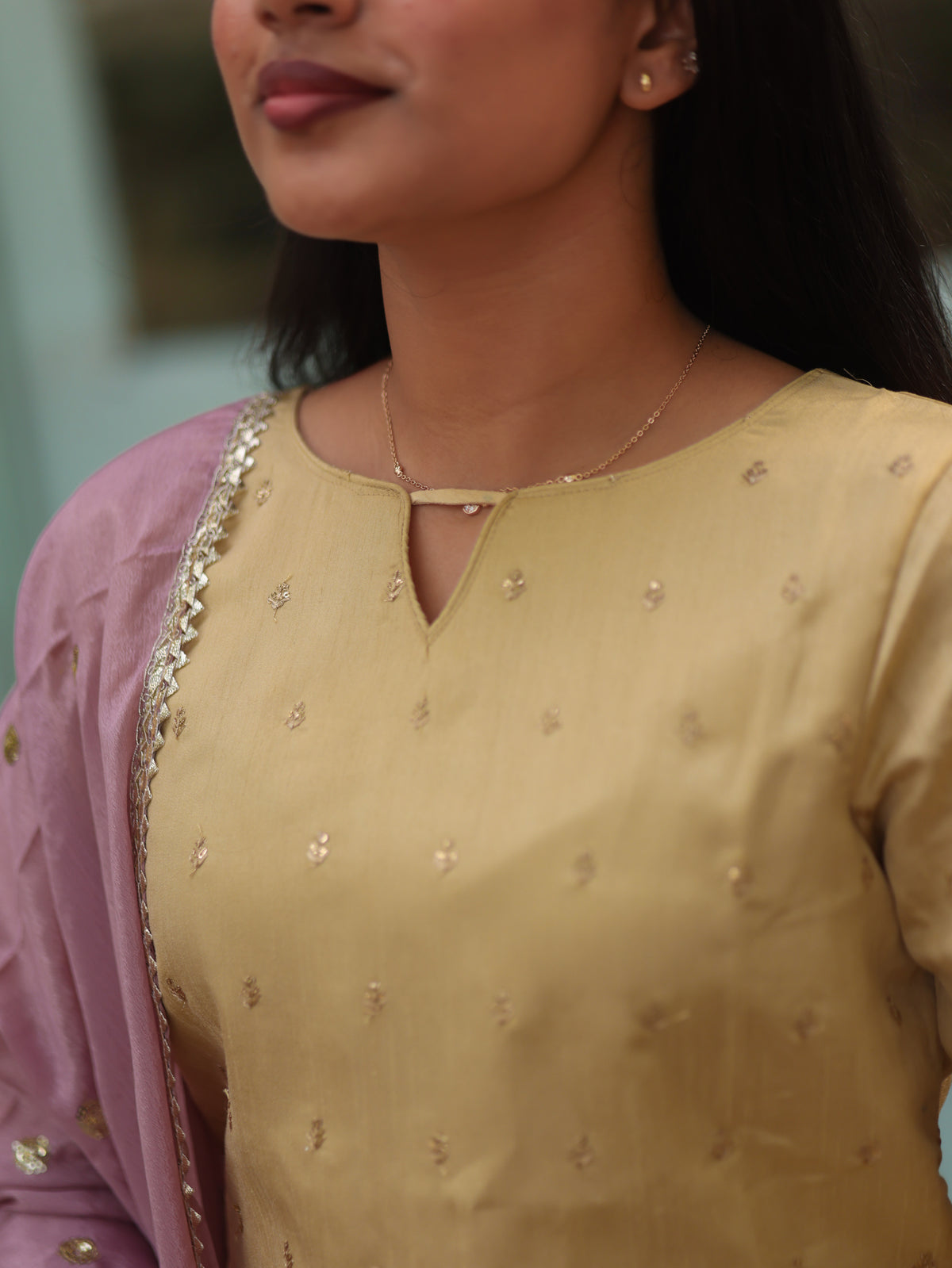 Gold Grace Salwar Suit
