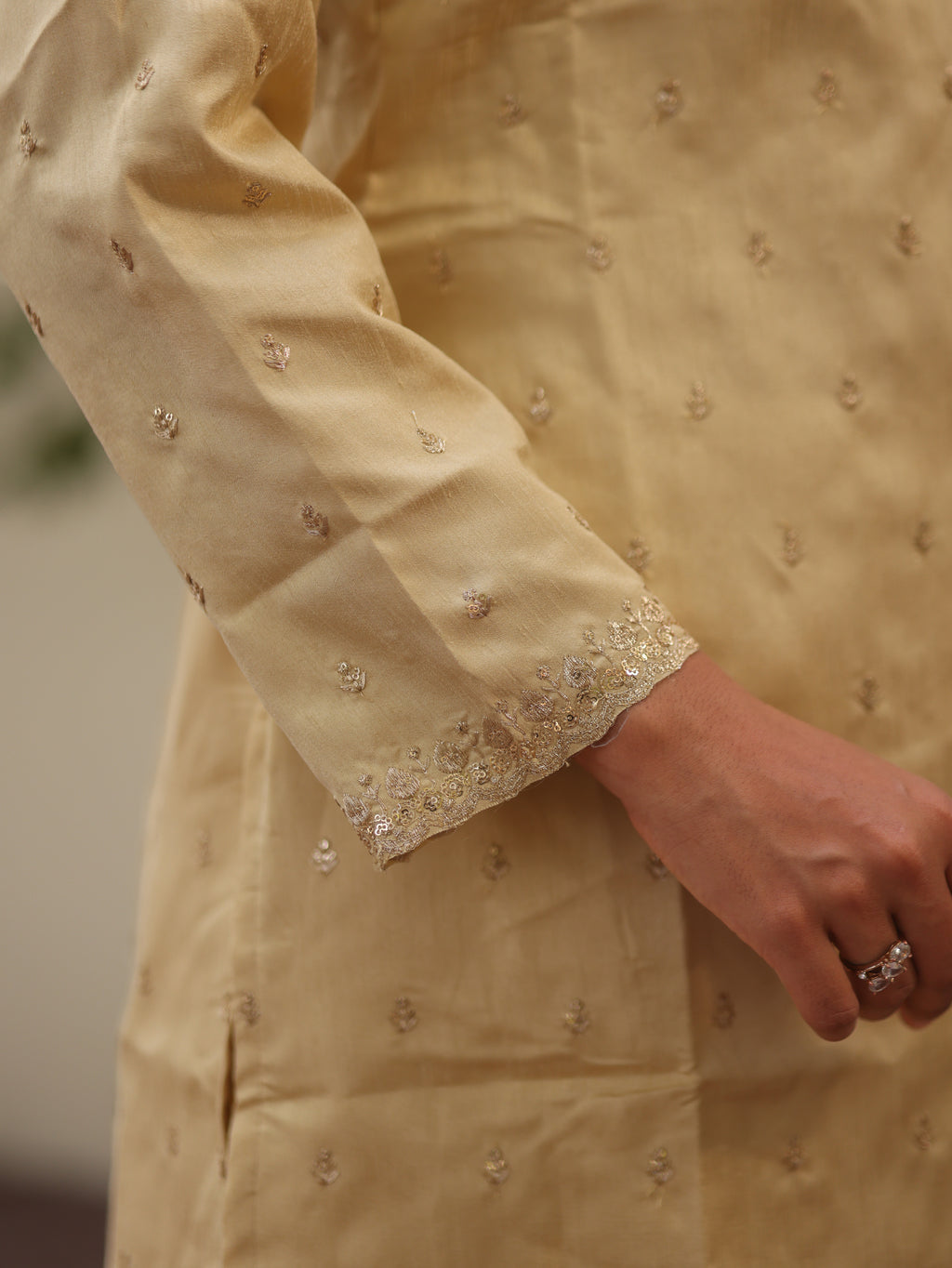 Gold Grace Salwar Suit