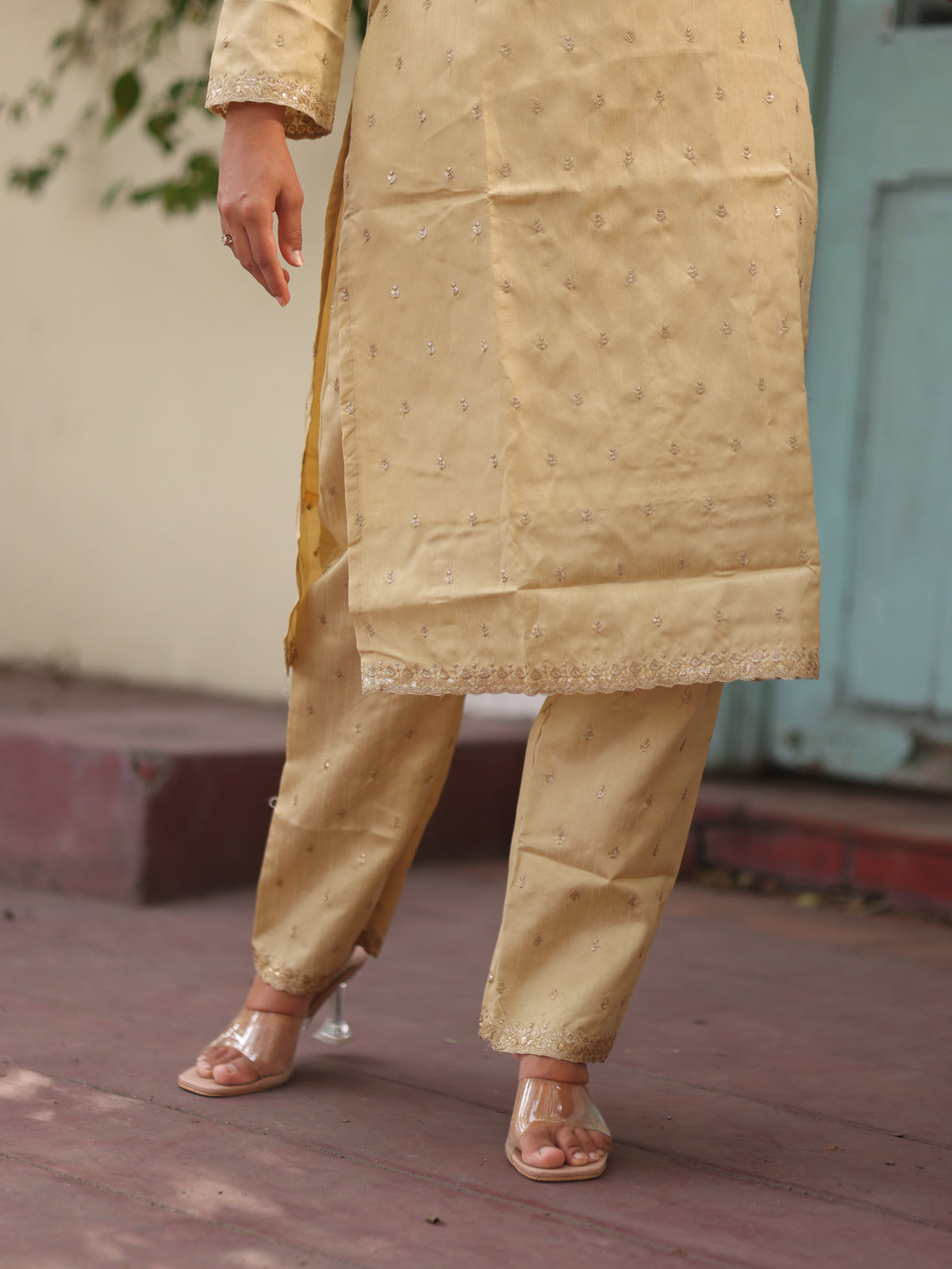 Gold Grace Salwar Suit