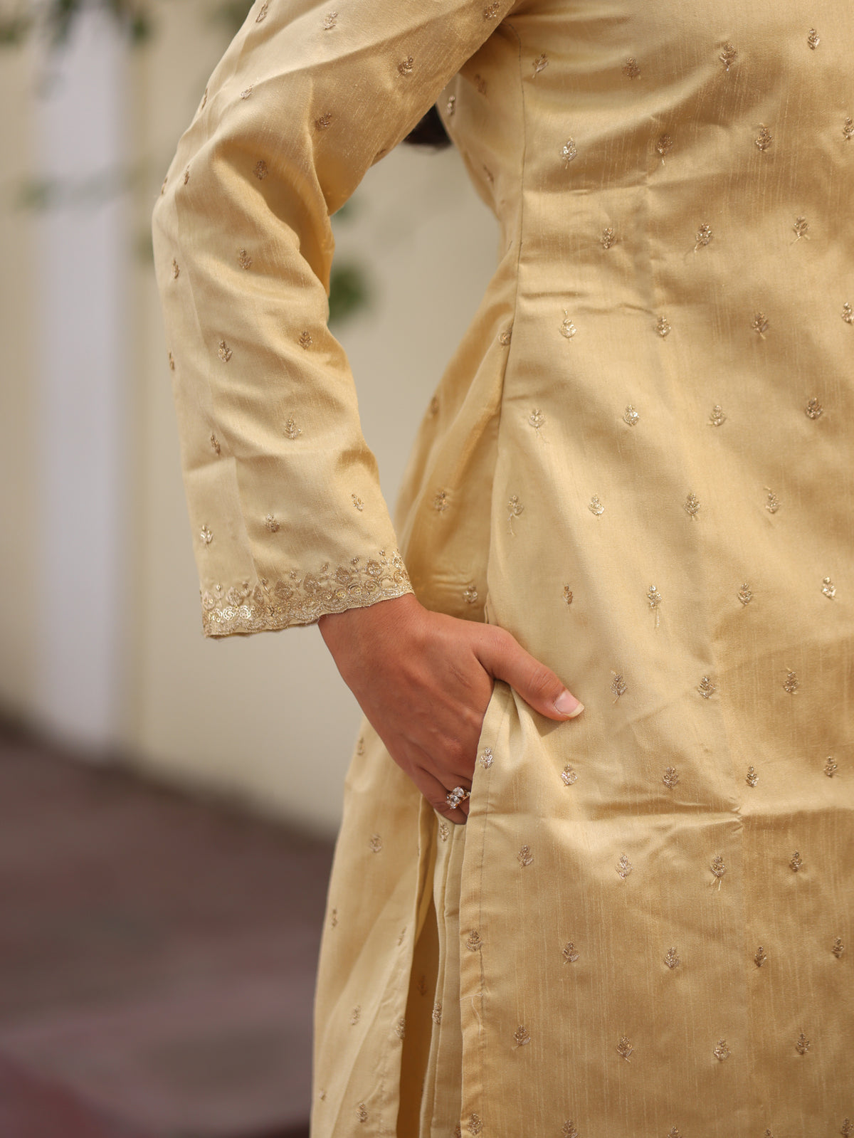 Gold Grace Salwar Suit
