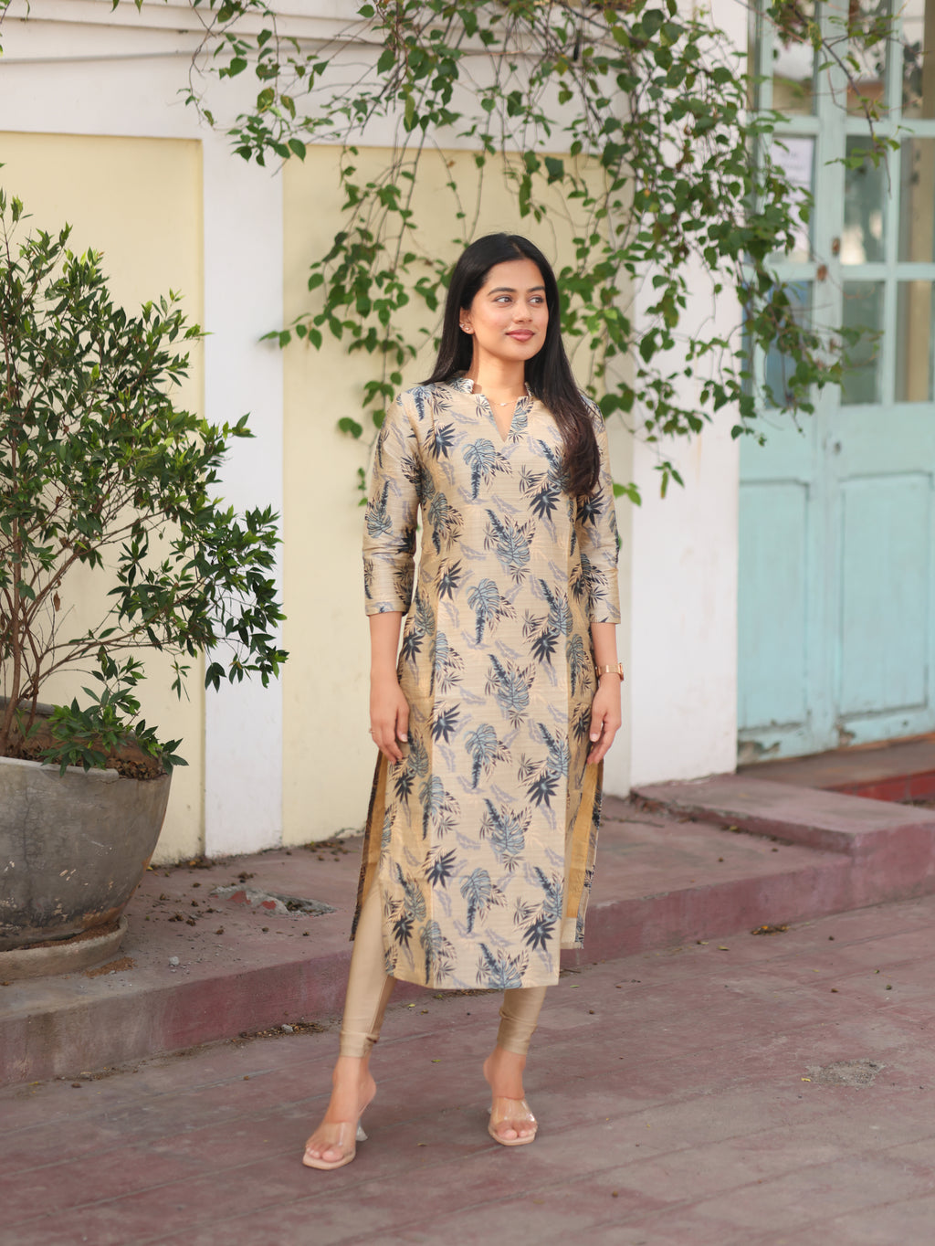 Leaf & Lace Kurti