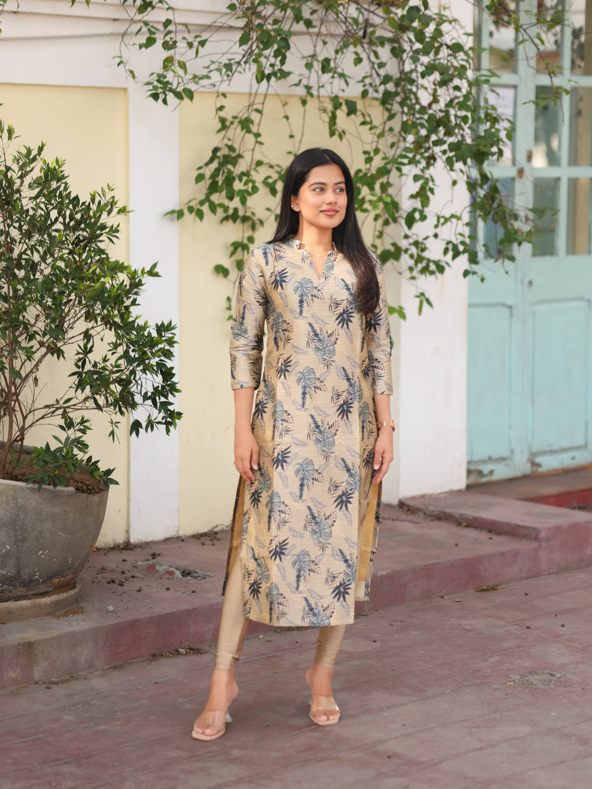 Leaf & Lace Kurti