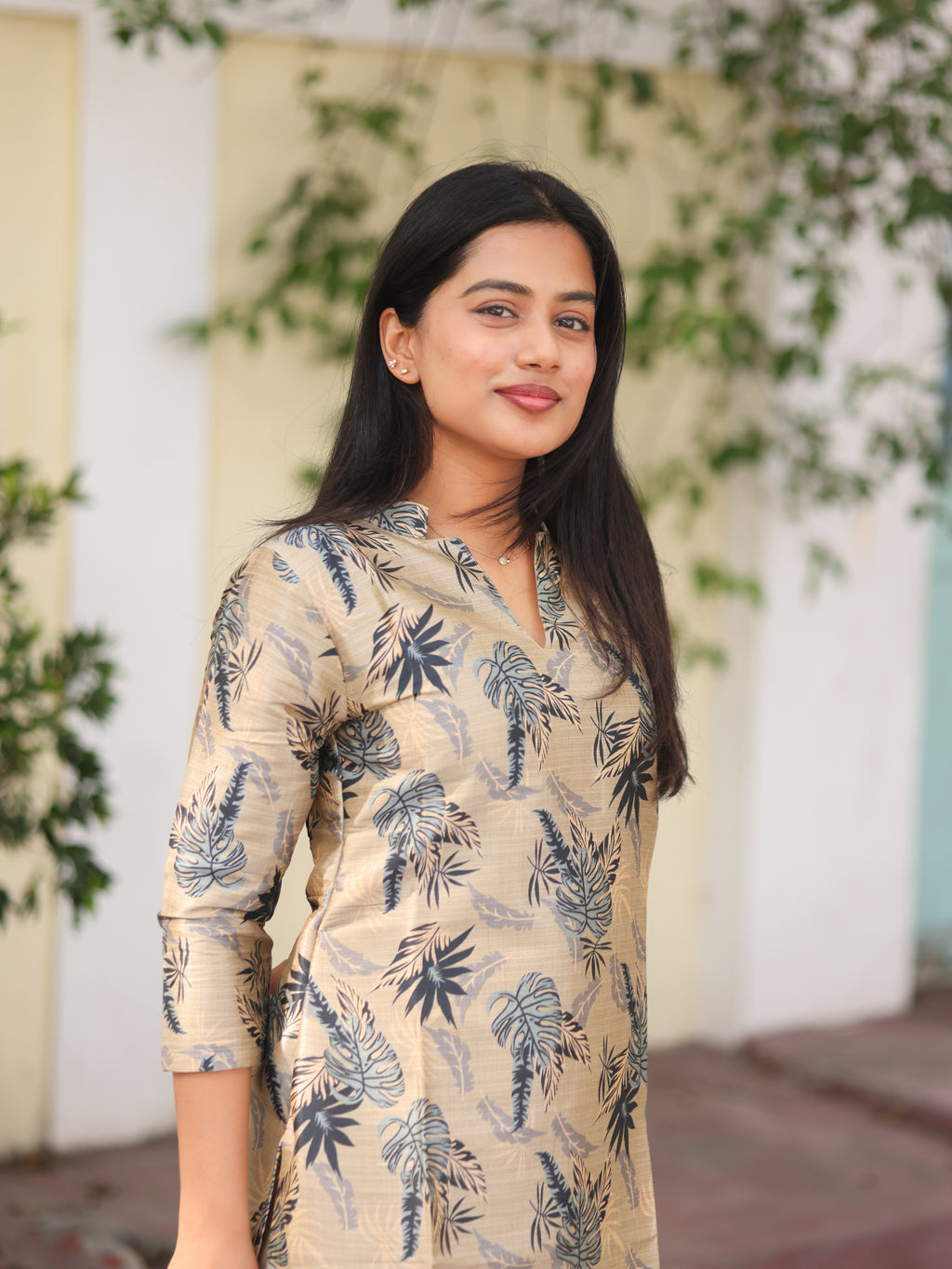 Leaf & Lace Kurti