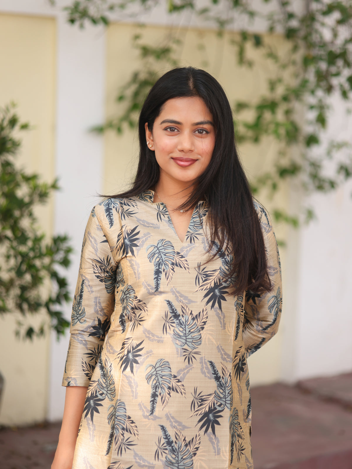 Leaf & Lace Kurti