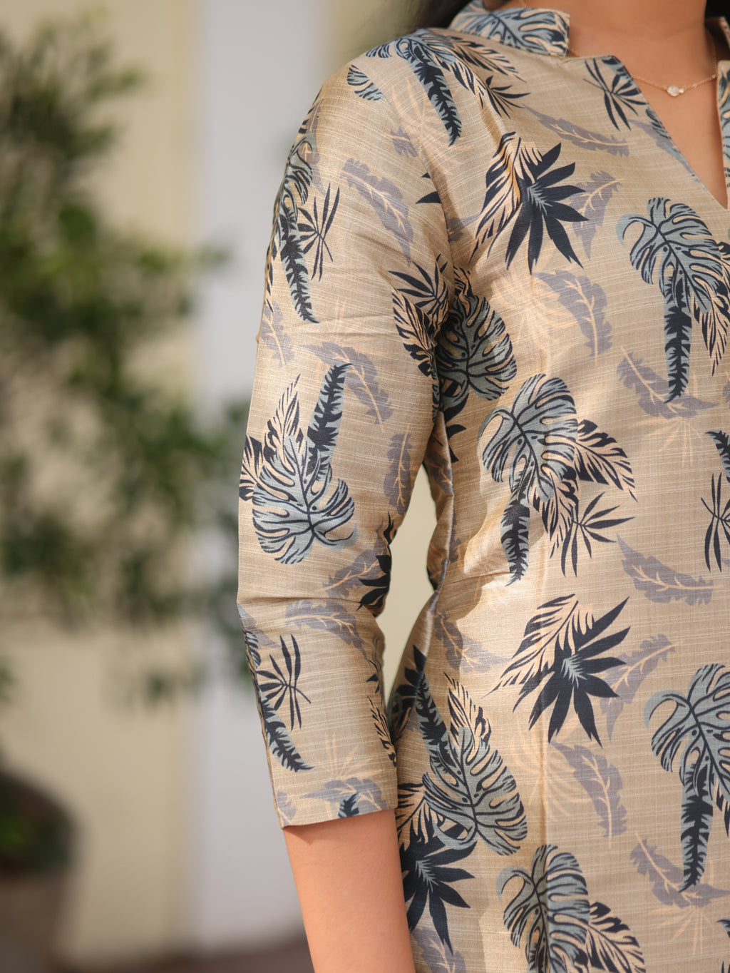 Leaf & Lace Kurti