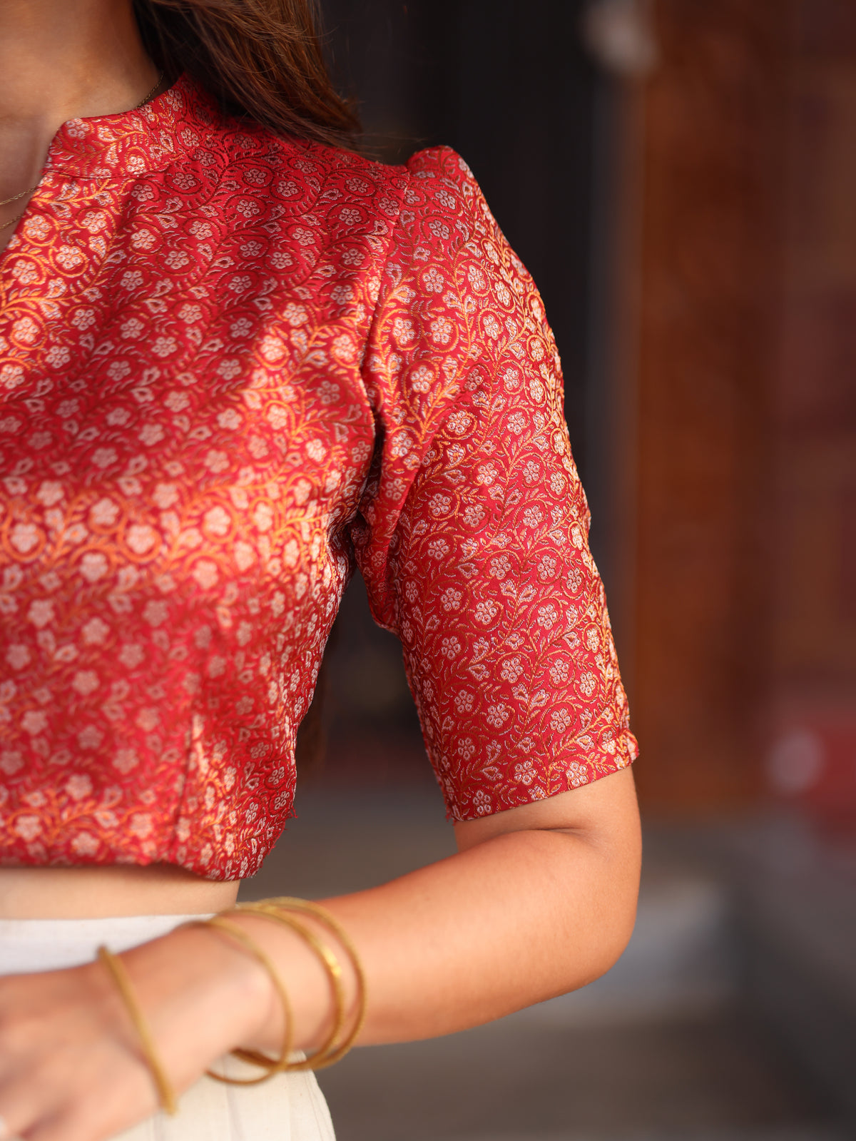 Kanmani Crop Top & Skirt