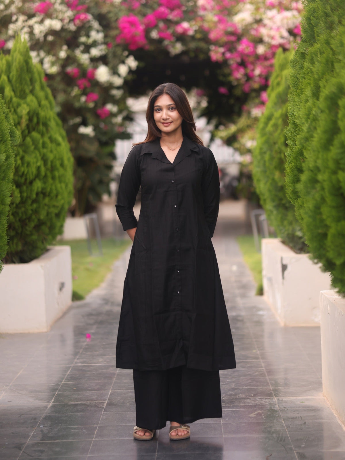 Noir Top & Pant Set